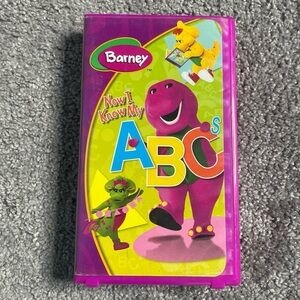 Barney (VHS) Now I Know My ABC's Tested Working